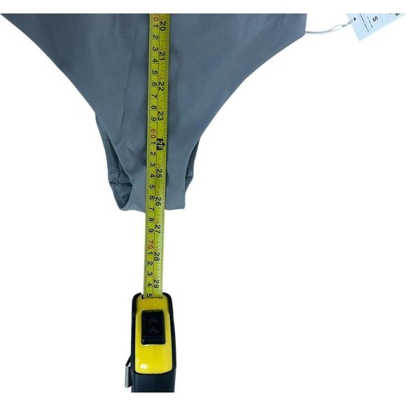 OYSHO Womens Swimsuit Bathing Suit Size S Gray Long Sleeve 2484/329 NWT - Picture 9 of 10